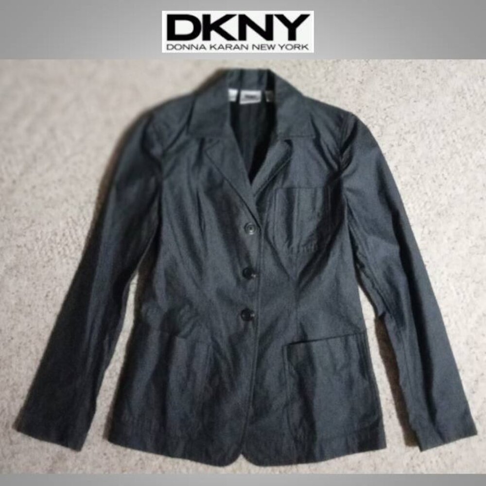 DKNY classic petite blazer size P2
